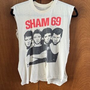 Vintage 1980s SHAM 69 t-shirt